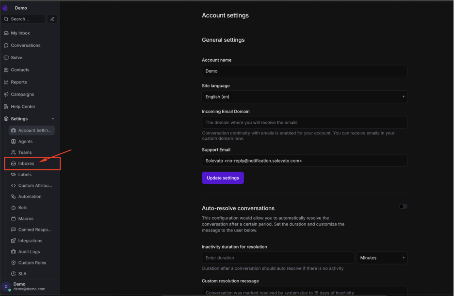 integrate website
